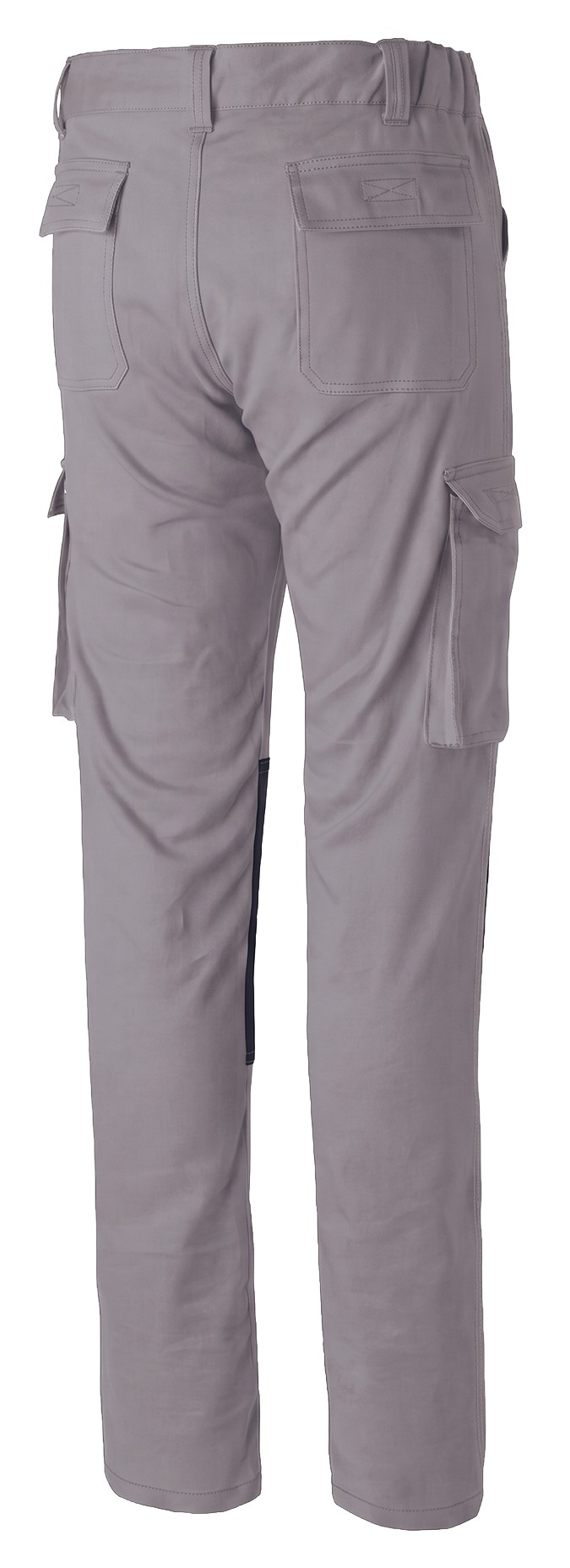588PSTNG Pantalón STRETCH Pro Series gris algodón. 220 gr. Multibolsillos.