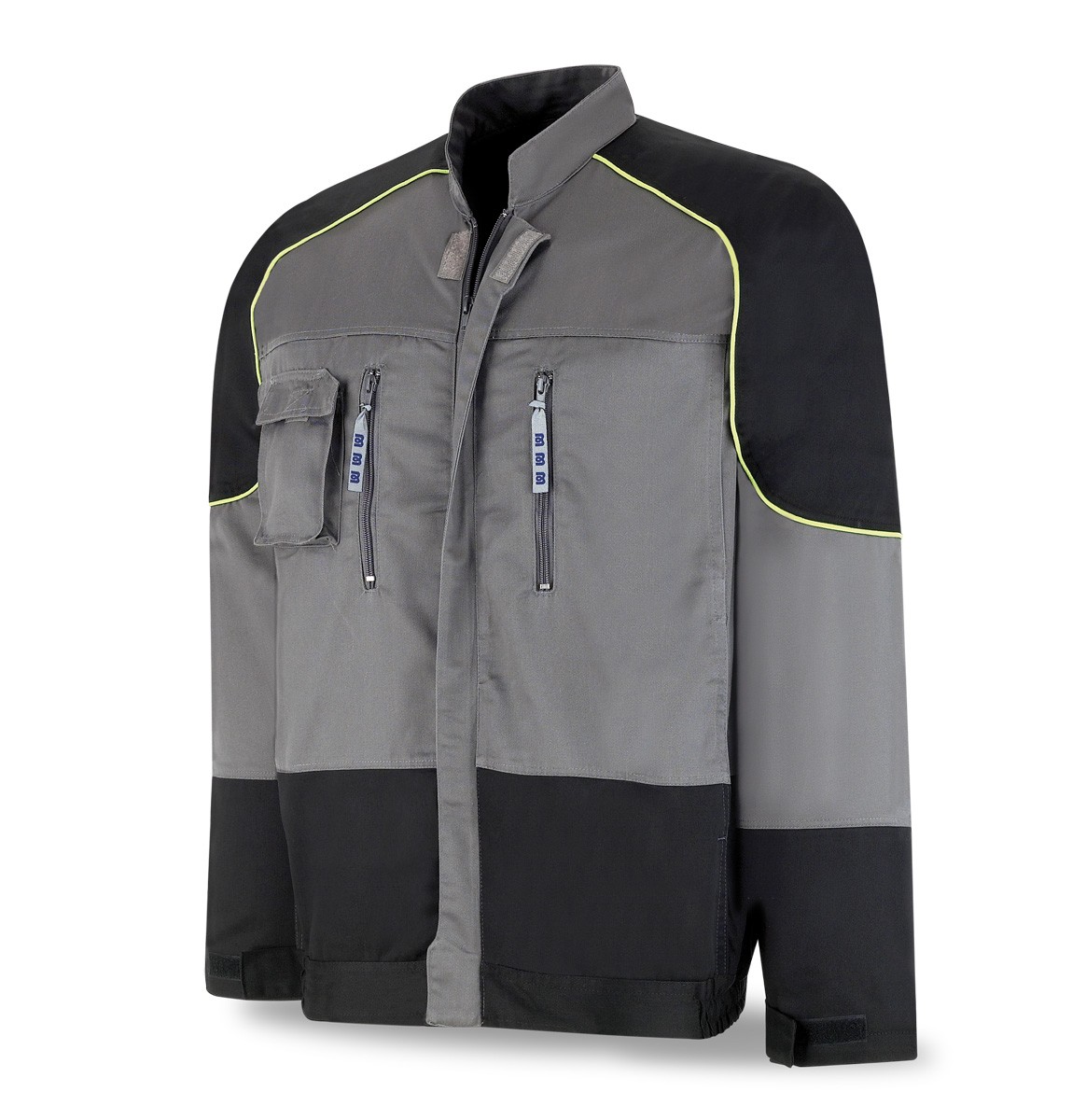 Chaqueta gris/negra sport 4850