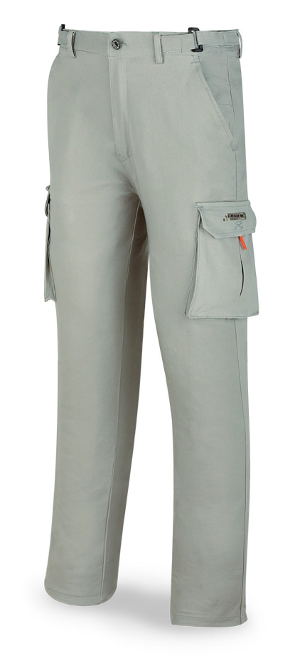 Pantalon elastico gris 3436