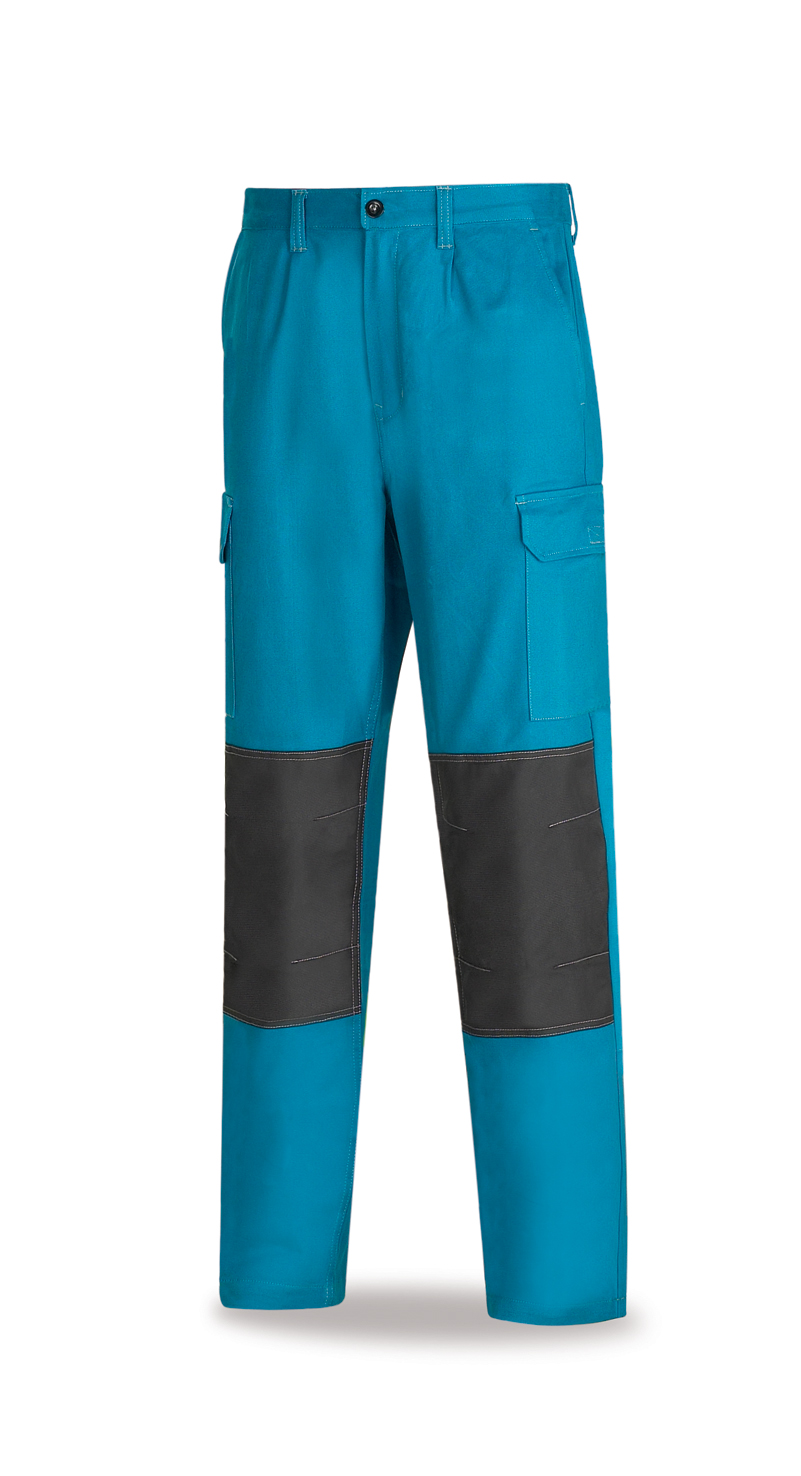 Pantalon elastico stretch azul electrico 3436
