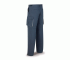 588PDAM Pantalón DESMONTABLE azul marino algodón 200 gr. Multibolsillos