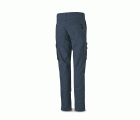 588PELASRAM Pantalón STRETCH azul marino en algodón 260 gr. Multibolsillos