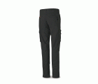 588PELASRNE Pantalón STRETCH negro en algodón 260 gr. Multibolsillos