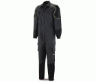 588BPSGNE Buzo PRO SERIES Stretch gris/negro poliéster/algodón 245 gr.