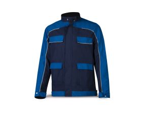 588CCAAZ Chaqueta CANVAS azulina/azul marino poliéster/algodón 245 gr.