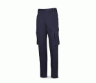 588PBSNAM Pantalón STRETCH azul marino algodón 240 gr. Multibolsillos. TALIO