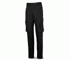 588PBSNE Pantalón STRETCH negro algodón 240 gr. Multibolsillo.