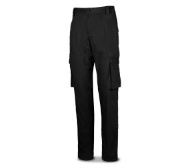 588PBSNE Pantalón STRETCH negro algodón 240 gr. Multibolsillo.