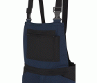 588PETPSAMNE Peto PRO SERIES Stretch gris/negro poliéster/algodón 245 gr.