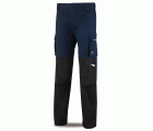 588PPSDAMNE Pantalón PRO SERIES Stretch azul marino/negro poliéster/algodón 245 gr.