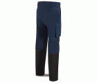 588PPSDAMNE Pantalón PRO SERIES Stretch azul marino/negro poliéster/algodón 245 gr.