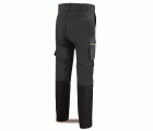 588PPSGNE Pantalón PRO SERIES Stretch gris/negro poliéster/algodón 245 gr.