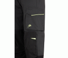 588PPSGNE Pantalón PRO SERIES Stretch gris/negro poliéster/algodón 245 gr.