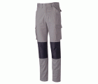 588PSTNG Pantalón STRETCH Pro Series gris algodón. 220 gr. Multibolsillos.