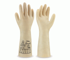 688DI0BE Guantes de látex natural sin soporte para trabajos eléctricos. CLASE 0 - 1000V. Supersafe GP.