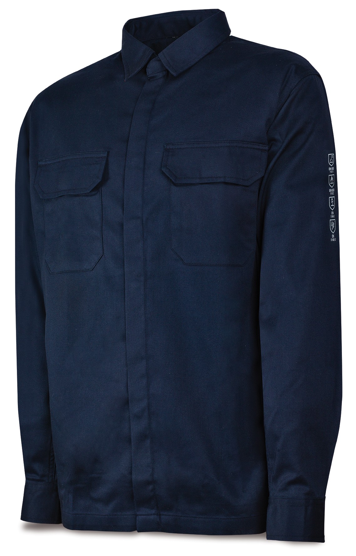 988CAICAM Camisa IGNÍFUGA y ANTIESTÁTICA Algodón 200 gr.