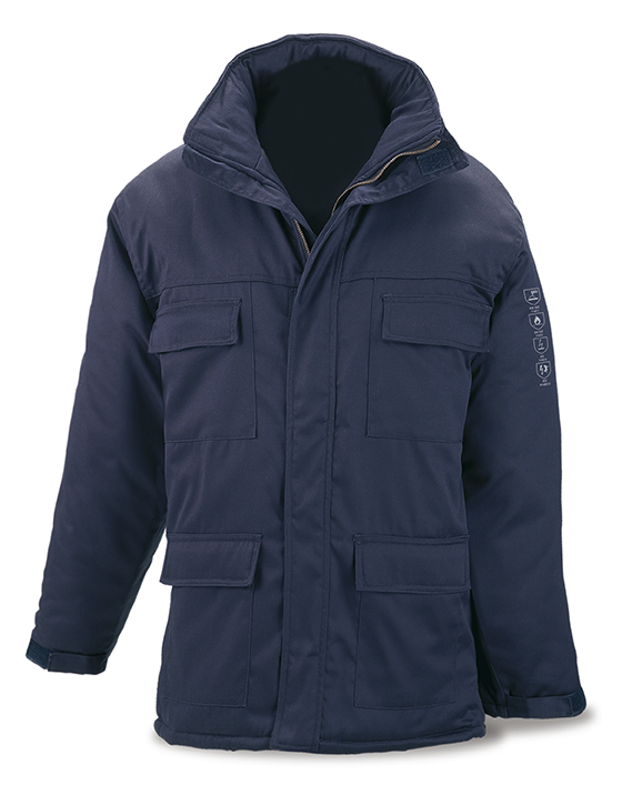 988PKICAM Parka IGNÍFUGA y ANTIESTÁTICA Algodón 260 gr.
