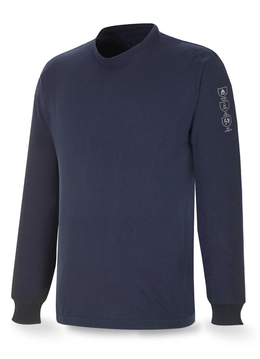 988TSIAAM Camiseta IGNÍFUGA Y ANTIESTÁTICA (Tejido permanente) 160 gr.