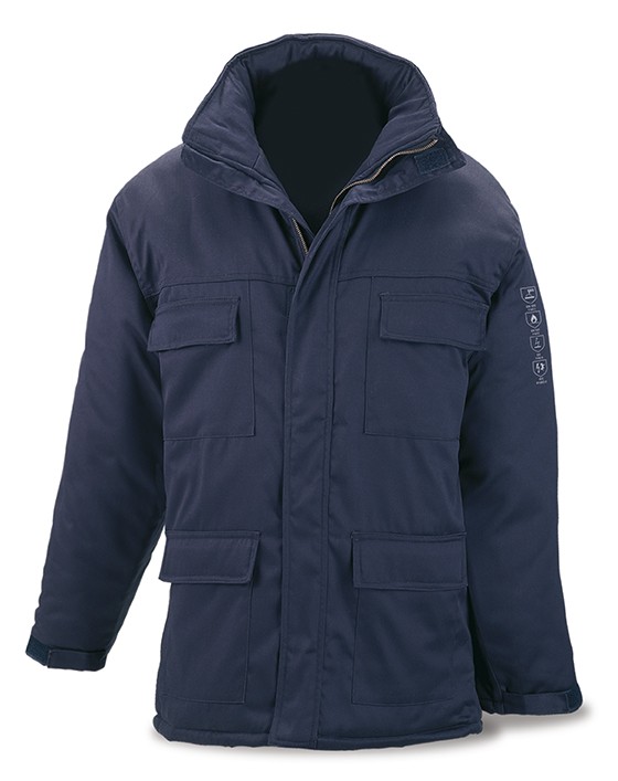 988PKIAAEAM Parka IGNÍFUGA y ANTIESTÁTICA Algodón 260 gr.