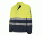 988CFYIAYFA Chaqueta IGNÍFUGA y ANTIESTÁTICA, de Alta Visibilidad. 270 gr.