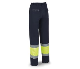988PFYICAM Pantalón IGNÍFUGO y ANTIESTÁTICO Alta Visibilidad 260 gr.