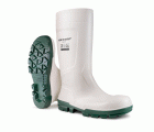 NB1JB01BL Bota de agua blanca de seguridad PVC caña alta. Dunlop® (S4 SR FO LG)