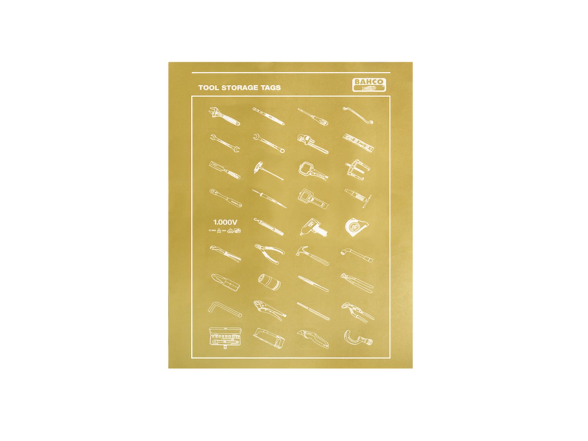 Papel con pegatinas para los carros HUB del almacenamiento 1477K/1472K/1475K