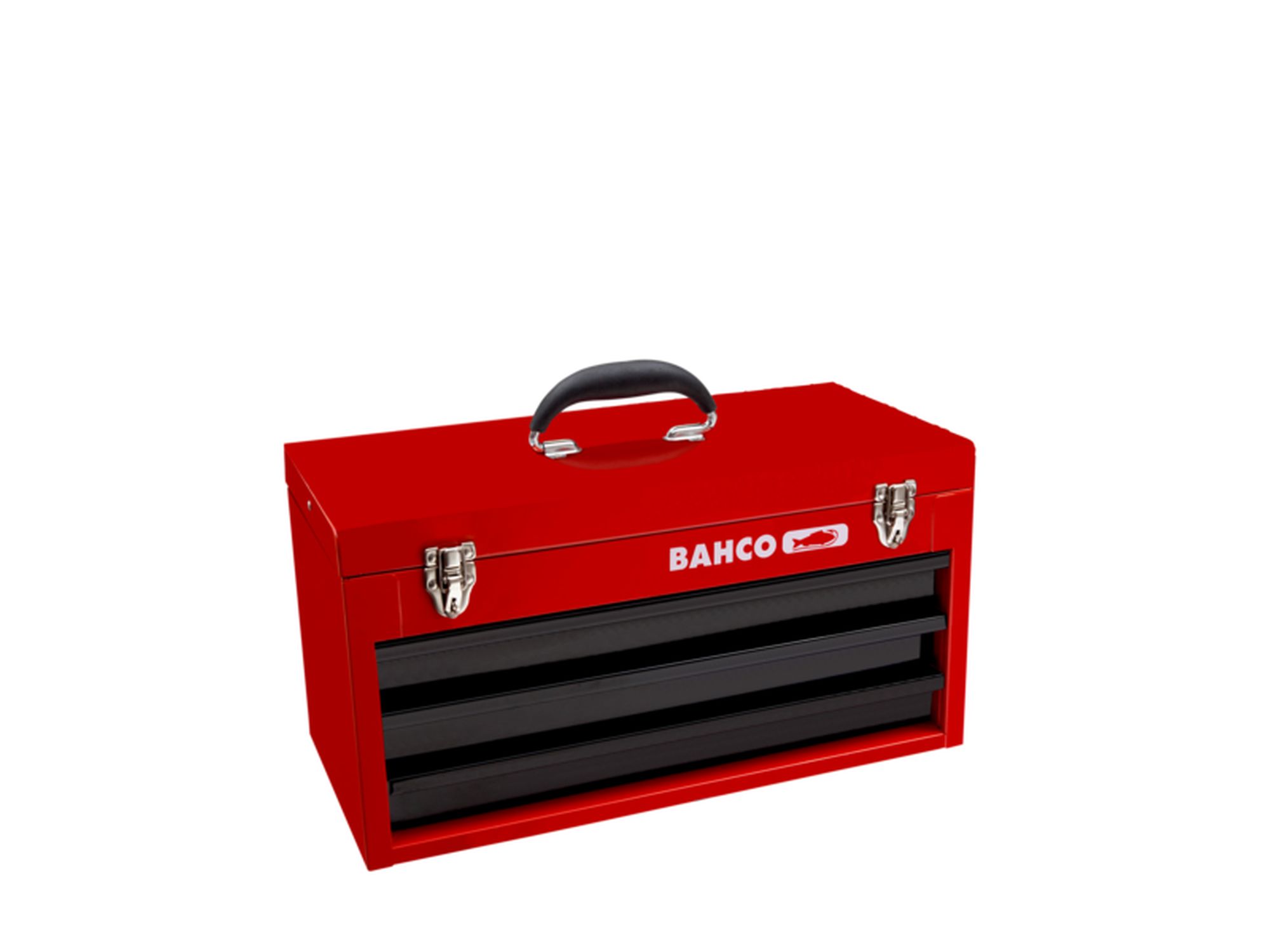 Caja de herramientas metálica con 3 cajones