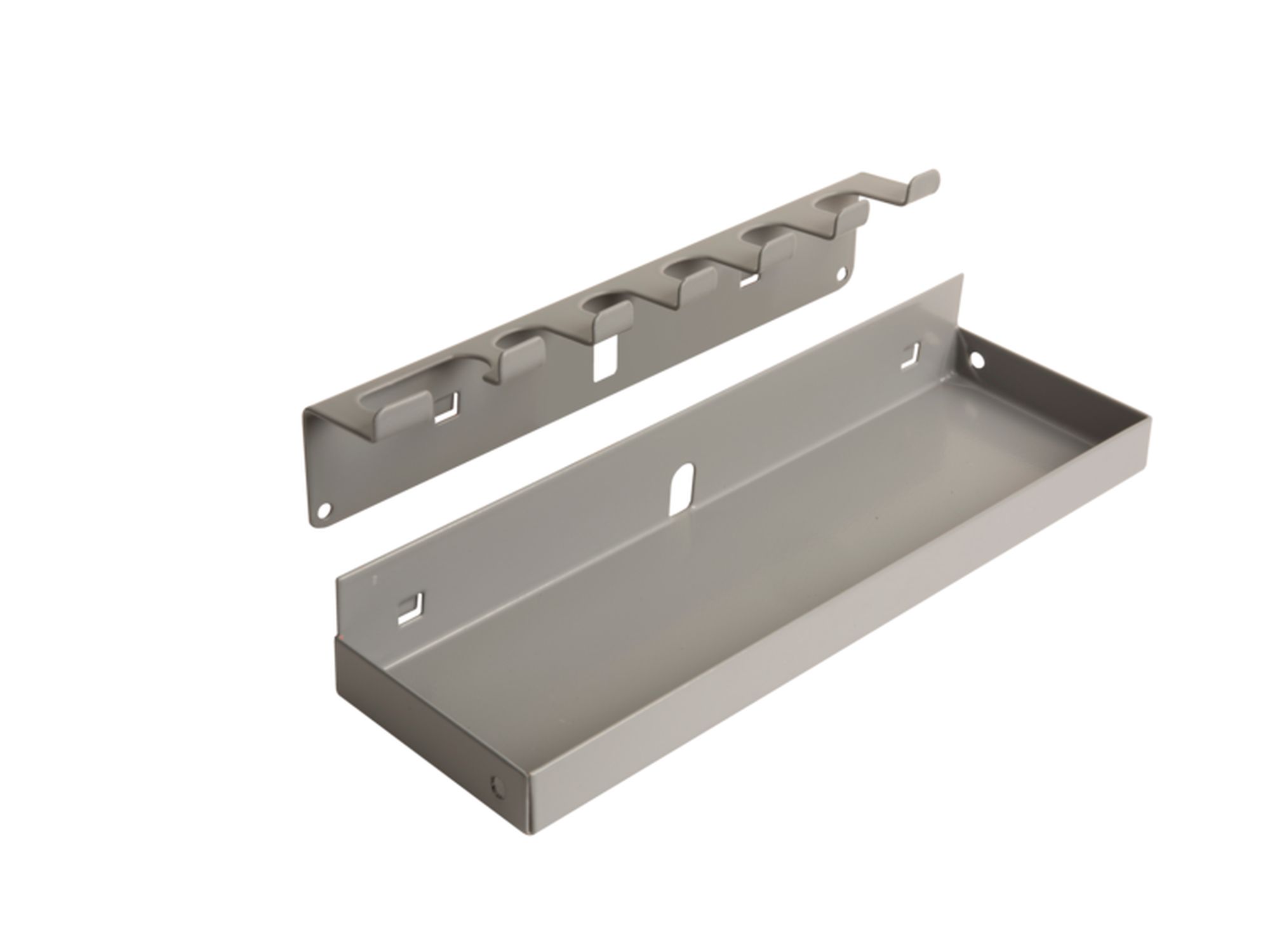 Kit de ganchos y bandeja para vasos para paneles de herramientas