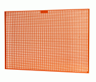 Panel de herramientas «heavy duty» color naranja de 1200 mm x 25 mm x 800 mm