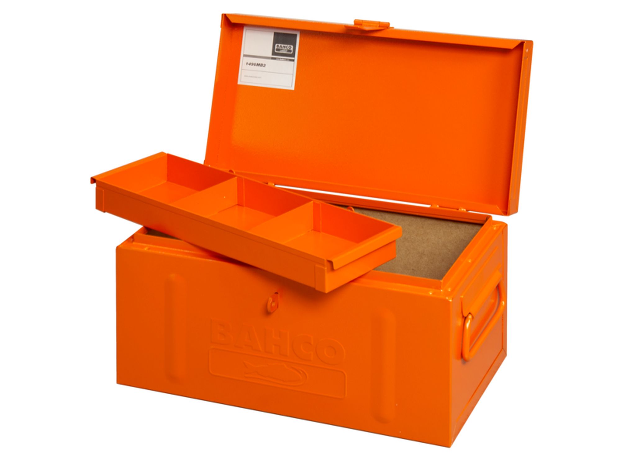 Caja metálica de albañil de 530 mm x 290 mm x 290 mm