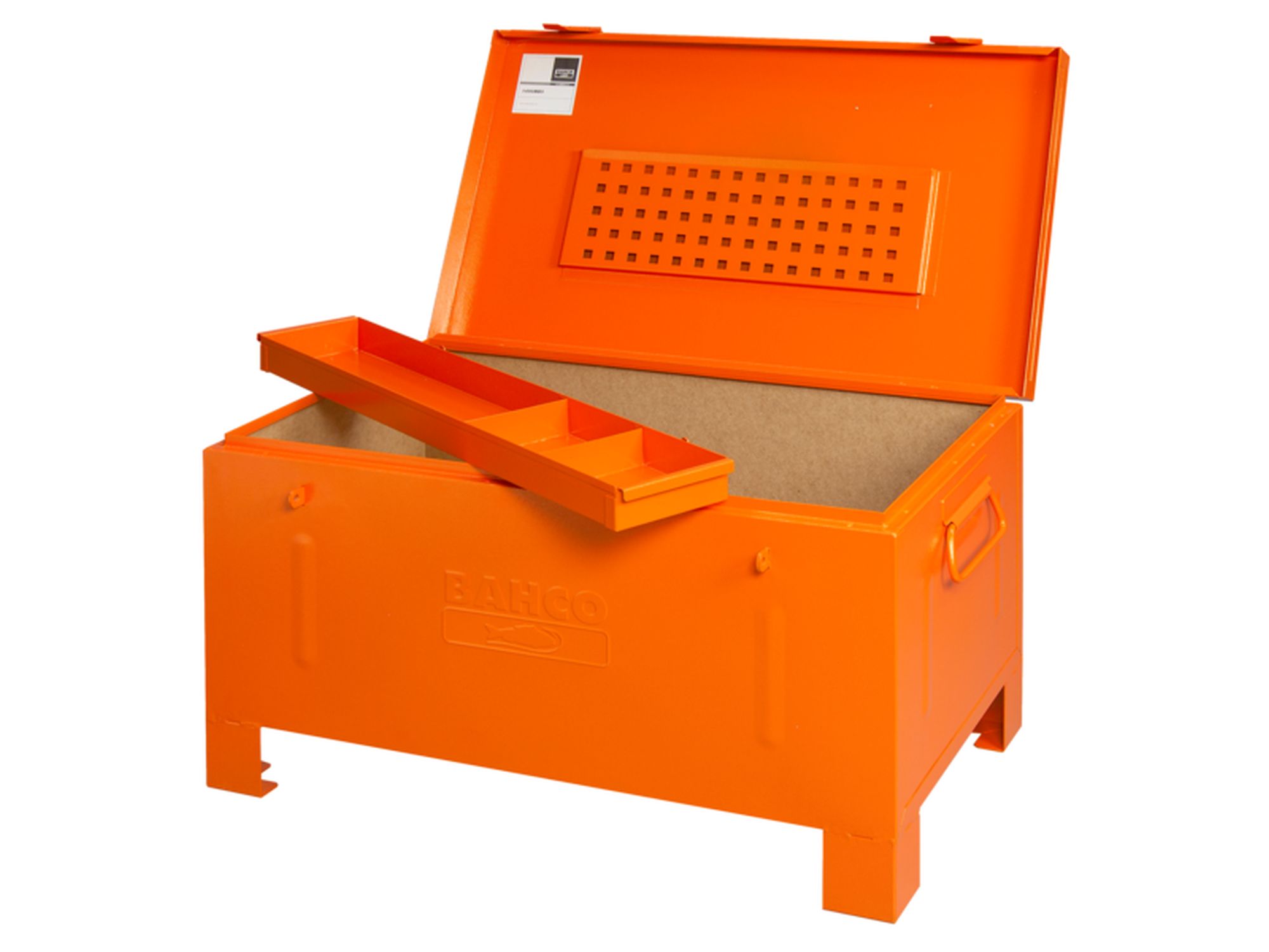 Caja metálica de albañil de 910 mm x 530 mm x 530 mm