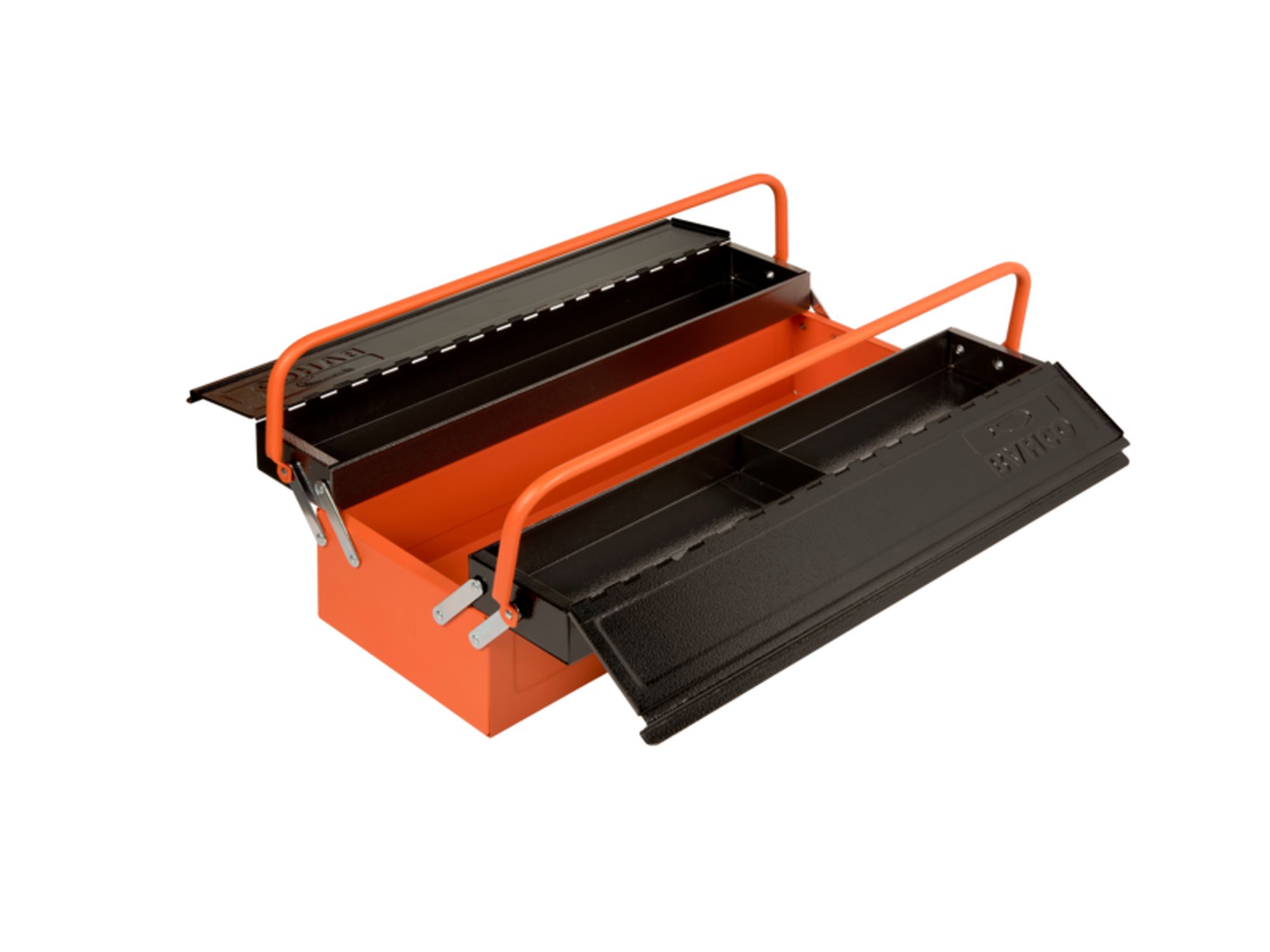 Caja de herramientas con 3 compartimentos de 170 mm x 225 mm x 565 mm y 10 kg