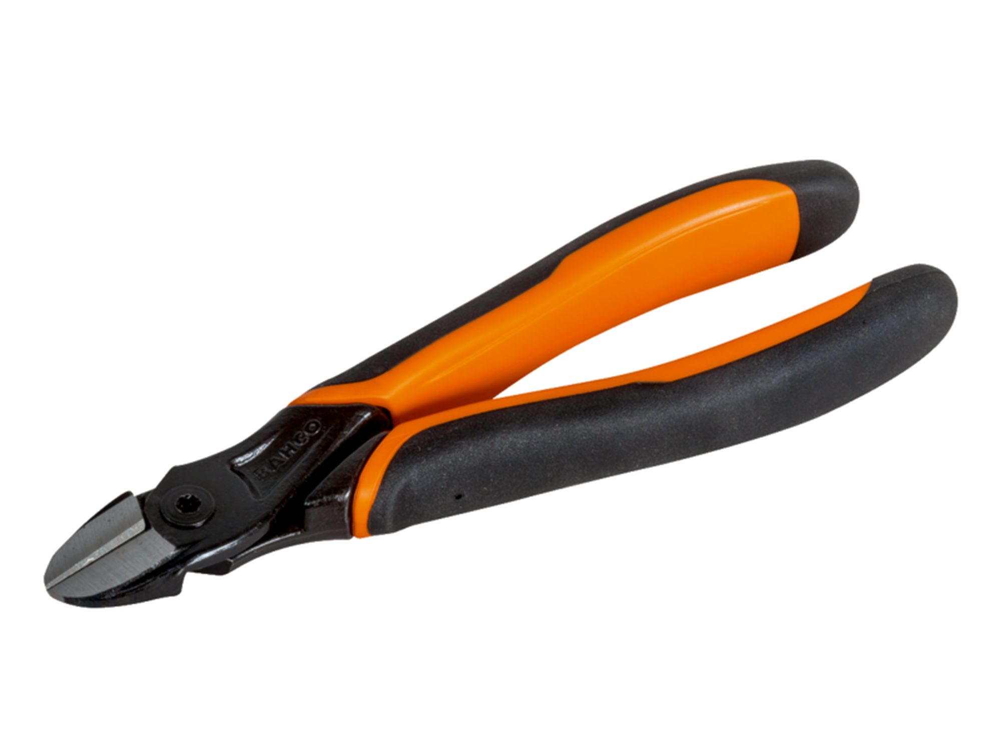 Alicates de corte diagonal ERGO™ con mango bi-componente y acabado fosfatado (180 mm, embalaje industrial)