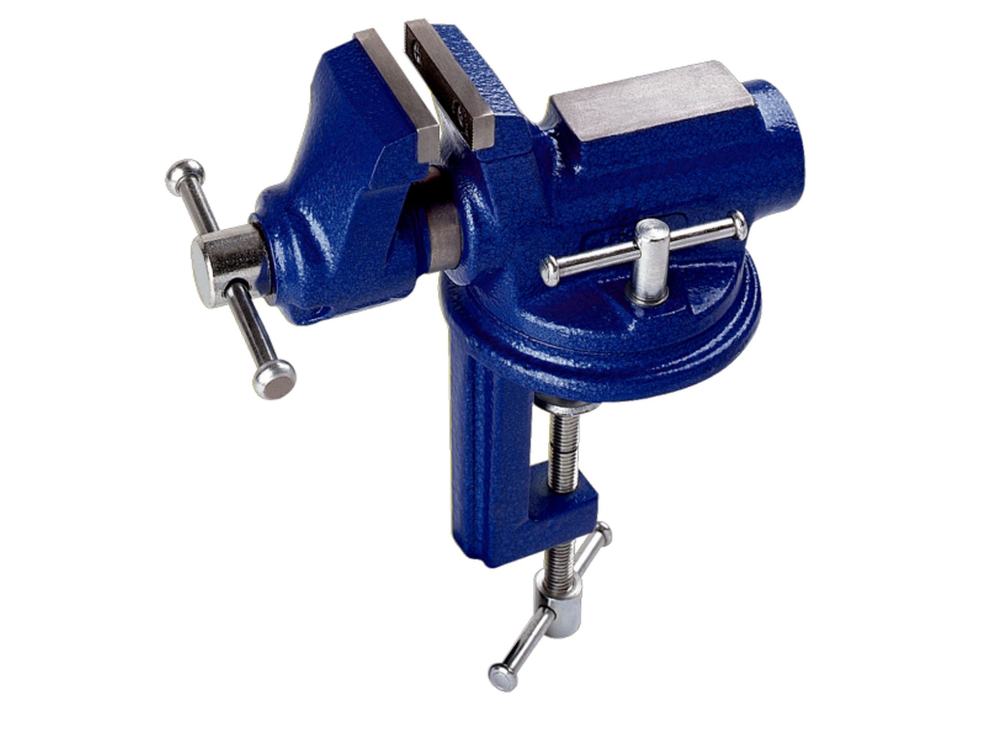 Tornillo de sobremesa guía redonda, 63 mm