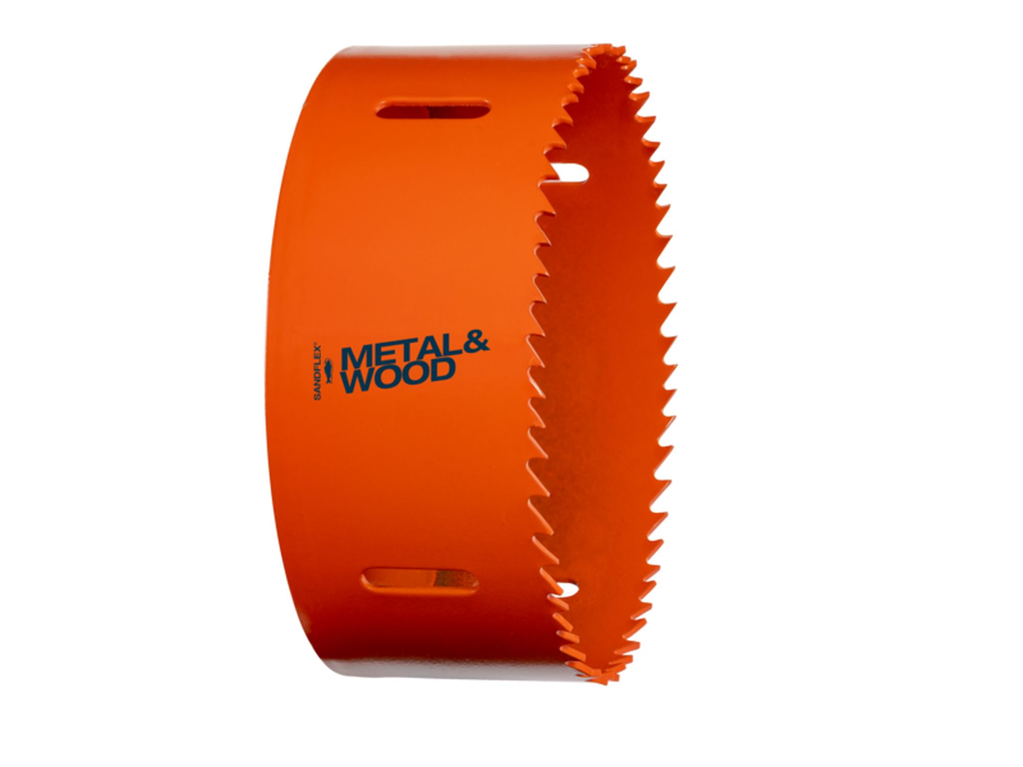 Corona bi-metal Sandflex® para planchas de metal/madera o plásticos, 54 mm, embalaje en blíster