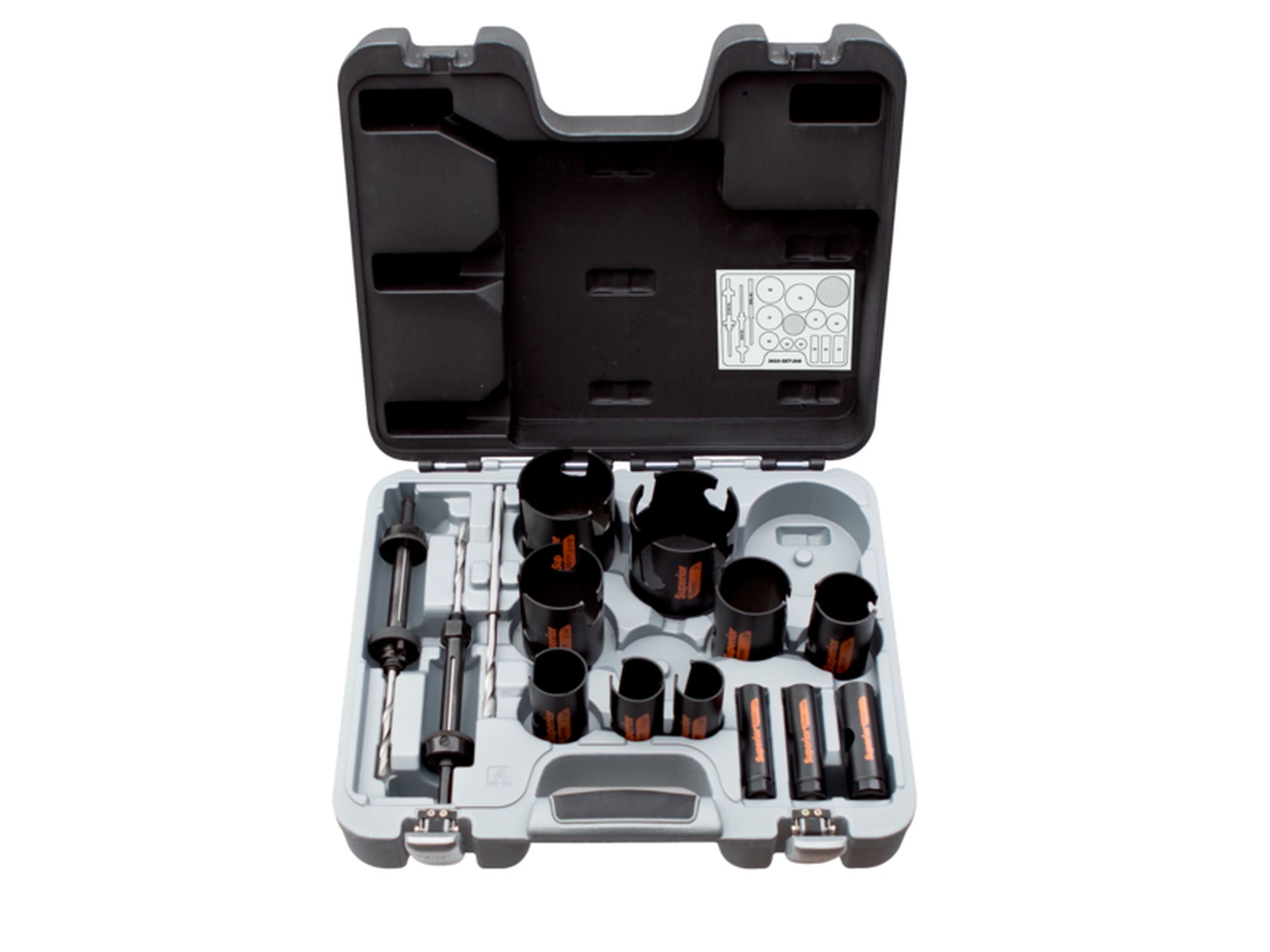 Juego de coronas multiconstrucción Superior™ de 19-76 mm (14 piezas)