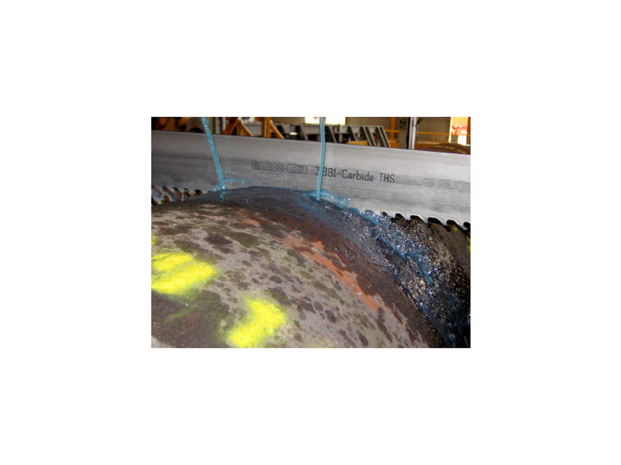 Hoja de sierra de cinta de carburo multi-viruta THS, 1,4/2 DPP, 67 mm x 1,6 mm