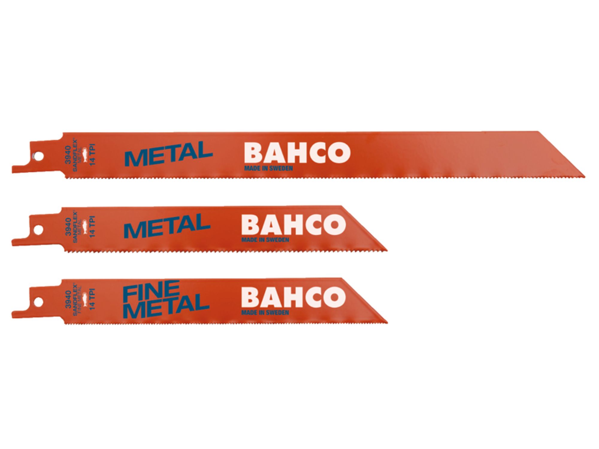 Juego de hojas de sable bi-metal Sandflex® para cortar metales (5 piezas)