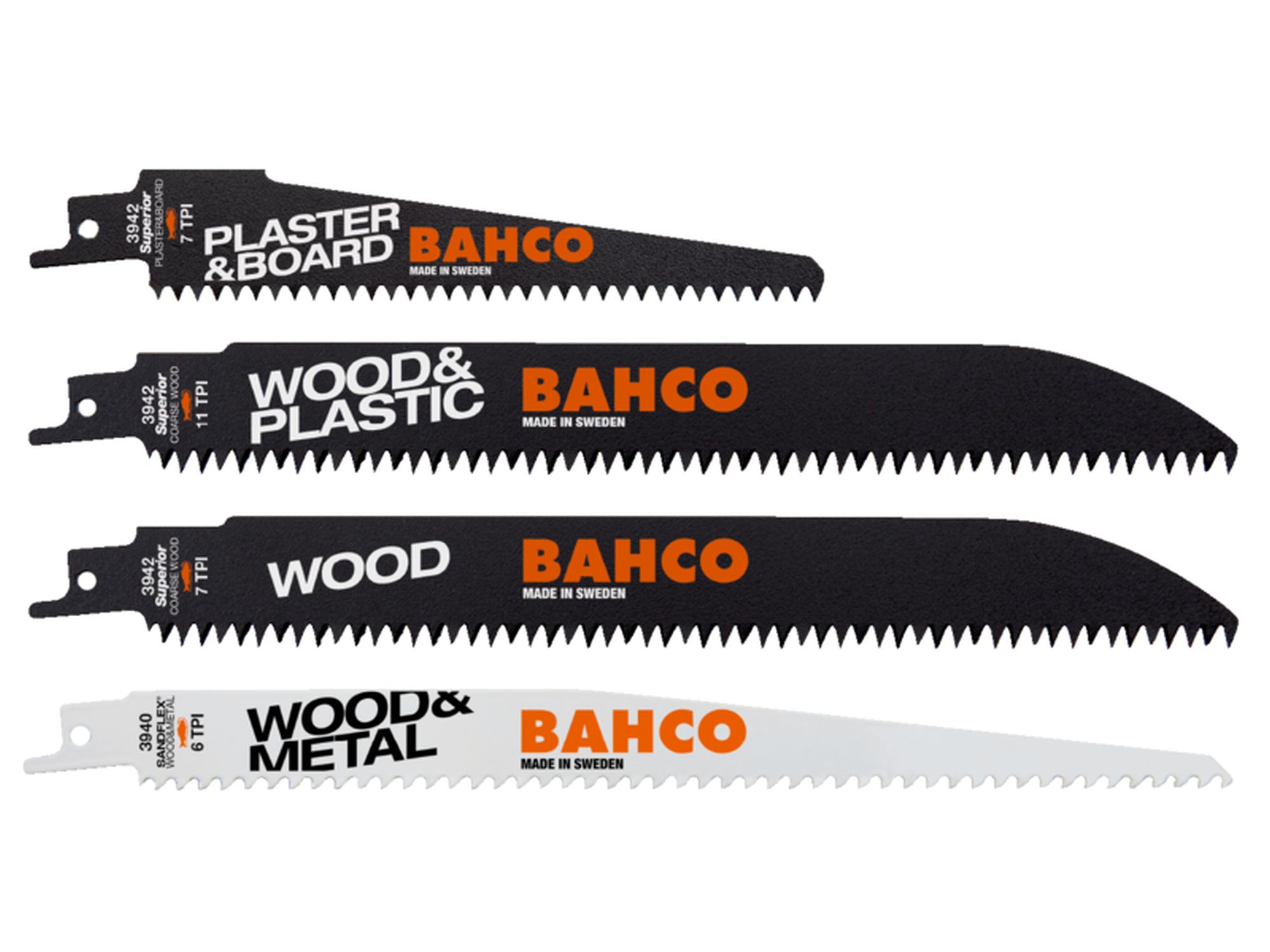 Juego de hojas de sable para madera (5 piezas)