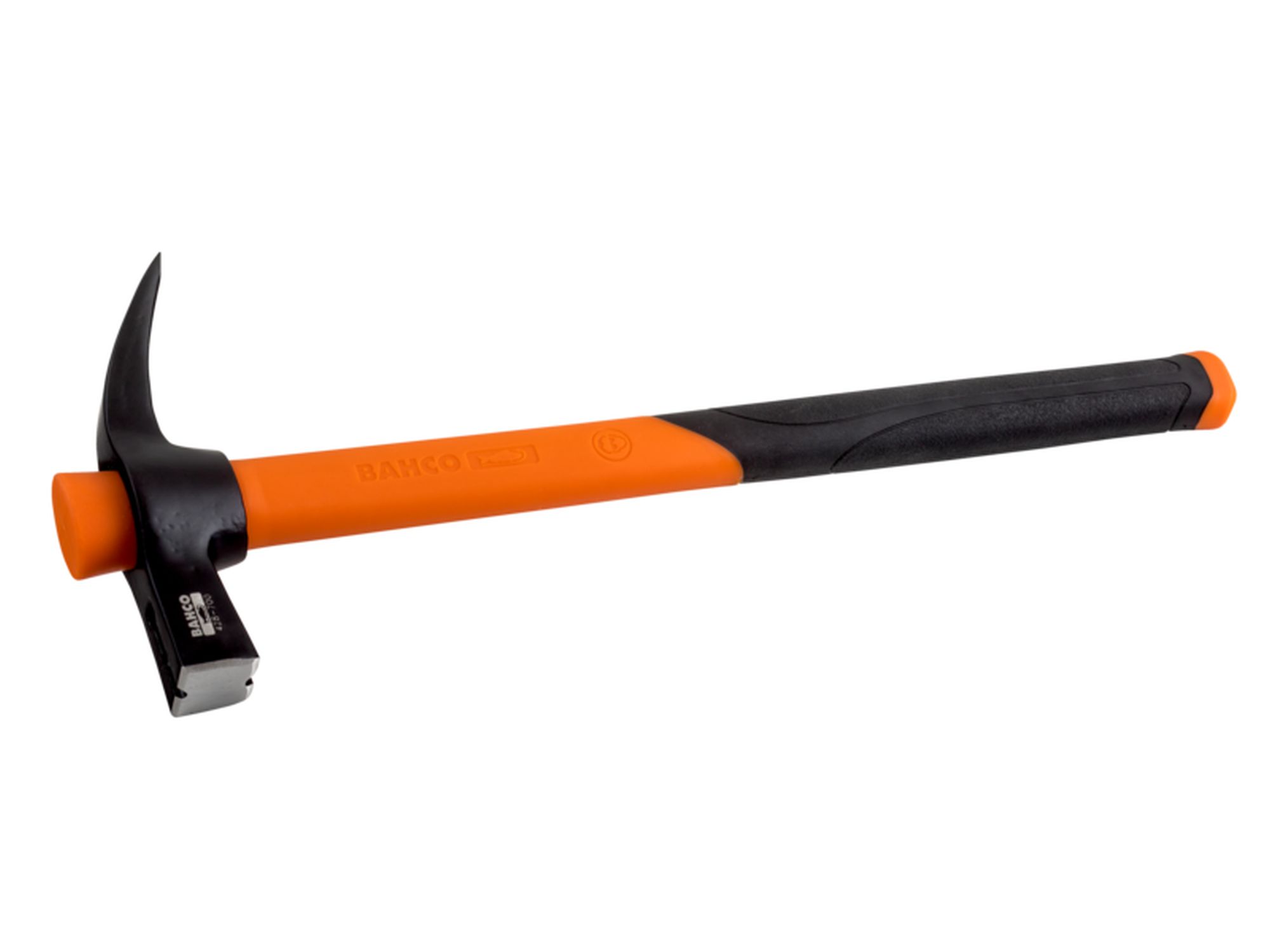 Martillo de uña español mango de goma y mango de tres materiales, 700 g