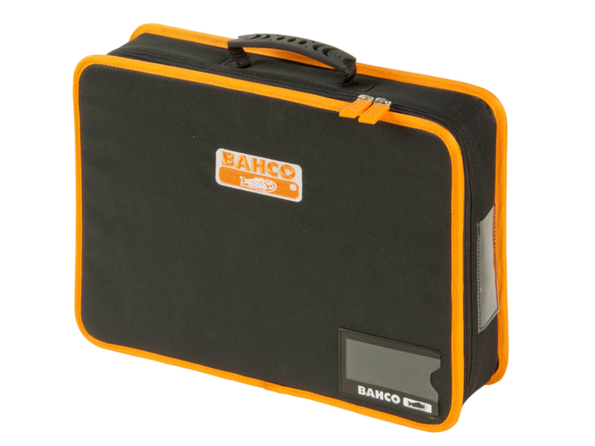 Estuche portaherramientas grande de 12 l con mango con elastómero (80 mm x 305 mm x 403 mm)