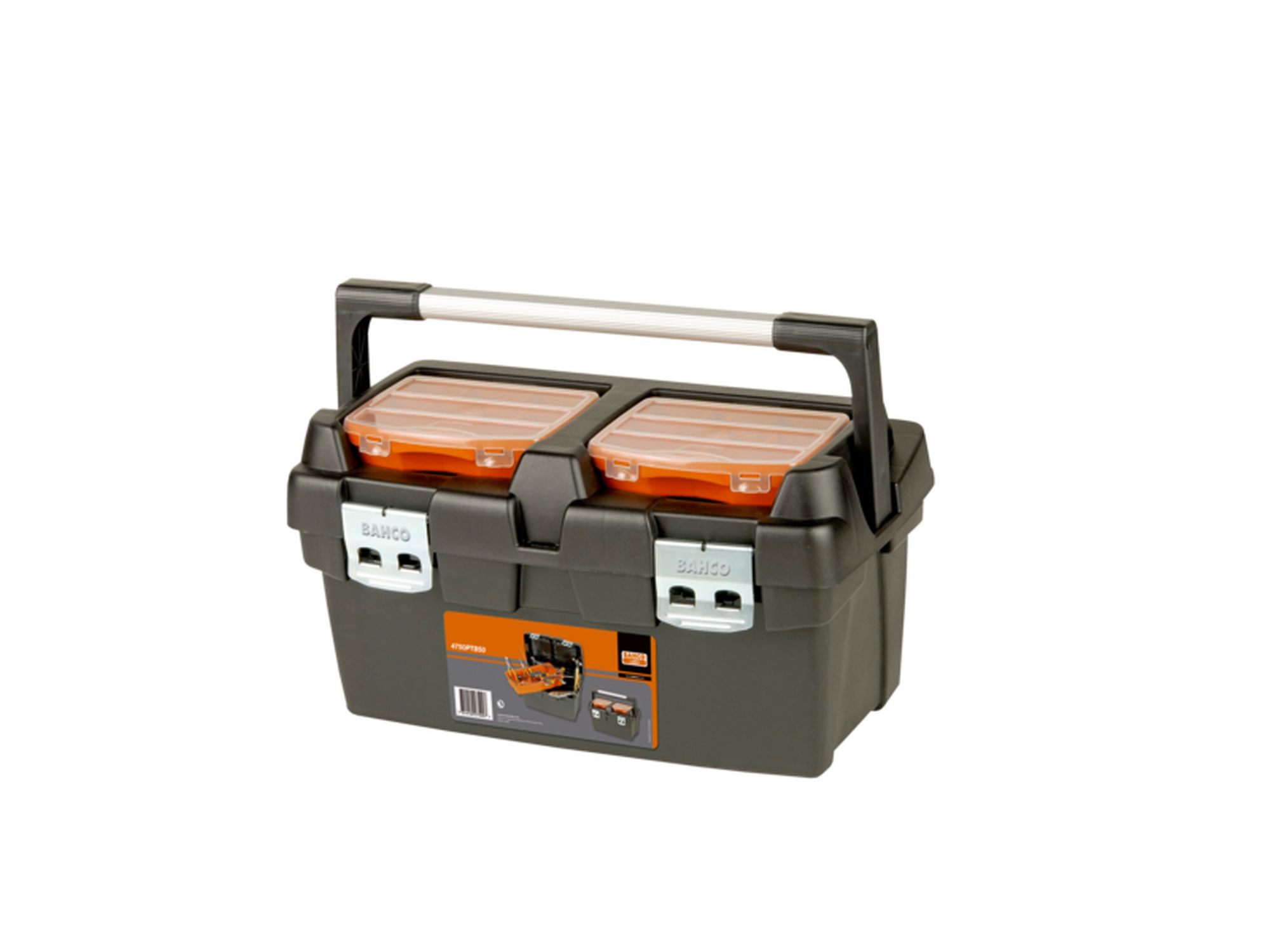 Caja de herramientas de plástico «heavy duty» de 500 mm y 27 L