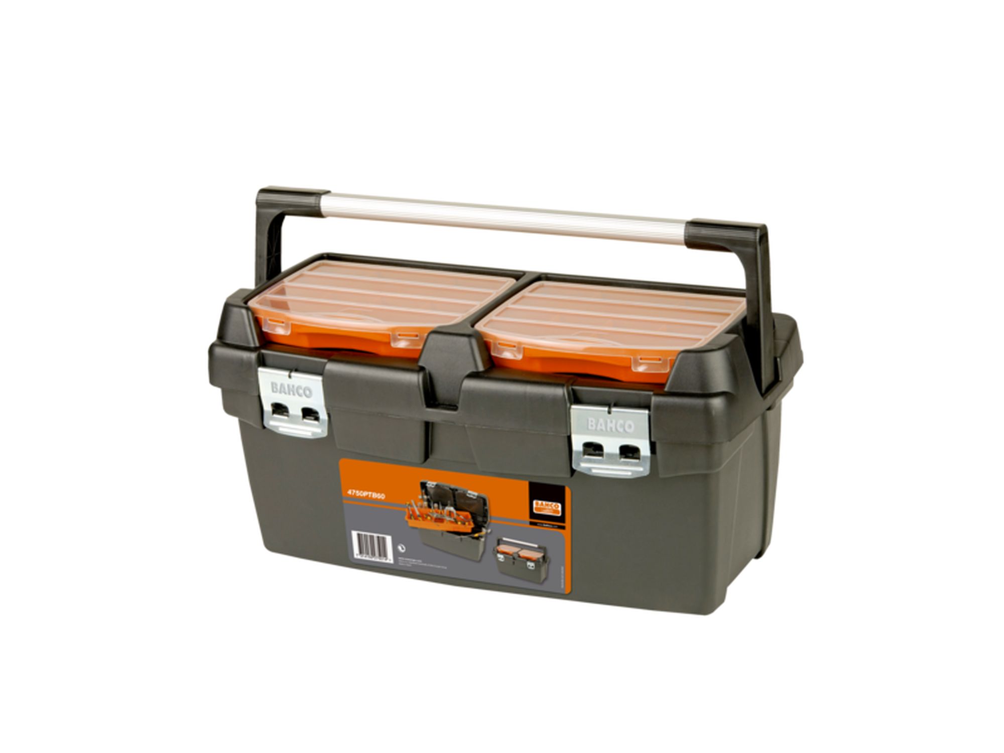 Caja de herramientas de plástico «heavy duty» de 600 mm y 37 L