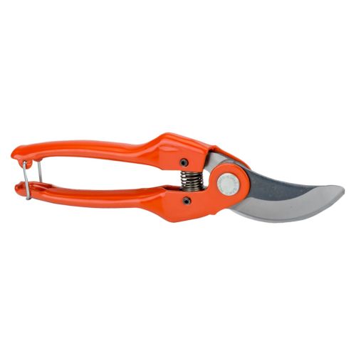 Tijeras de podar de una mano de corte deslizante de 20 mm con mango de acero estampado y prensado y cabezal de corte recto de 220 mm