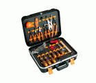 Composiciones de herramientas para mantenimiento general con maleta de plástico: 32 piezas