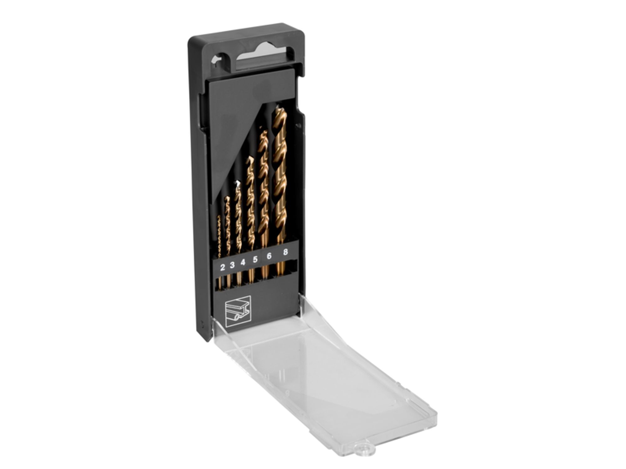 Juego de brocas HSS-E de cobalto para metal (6 piezas)