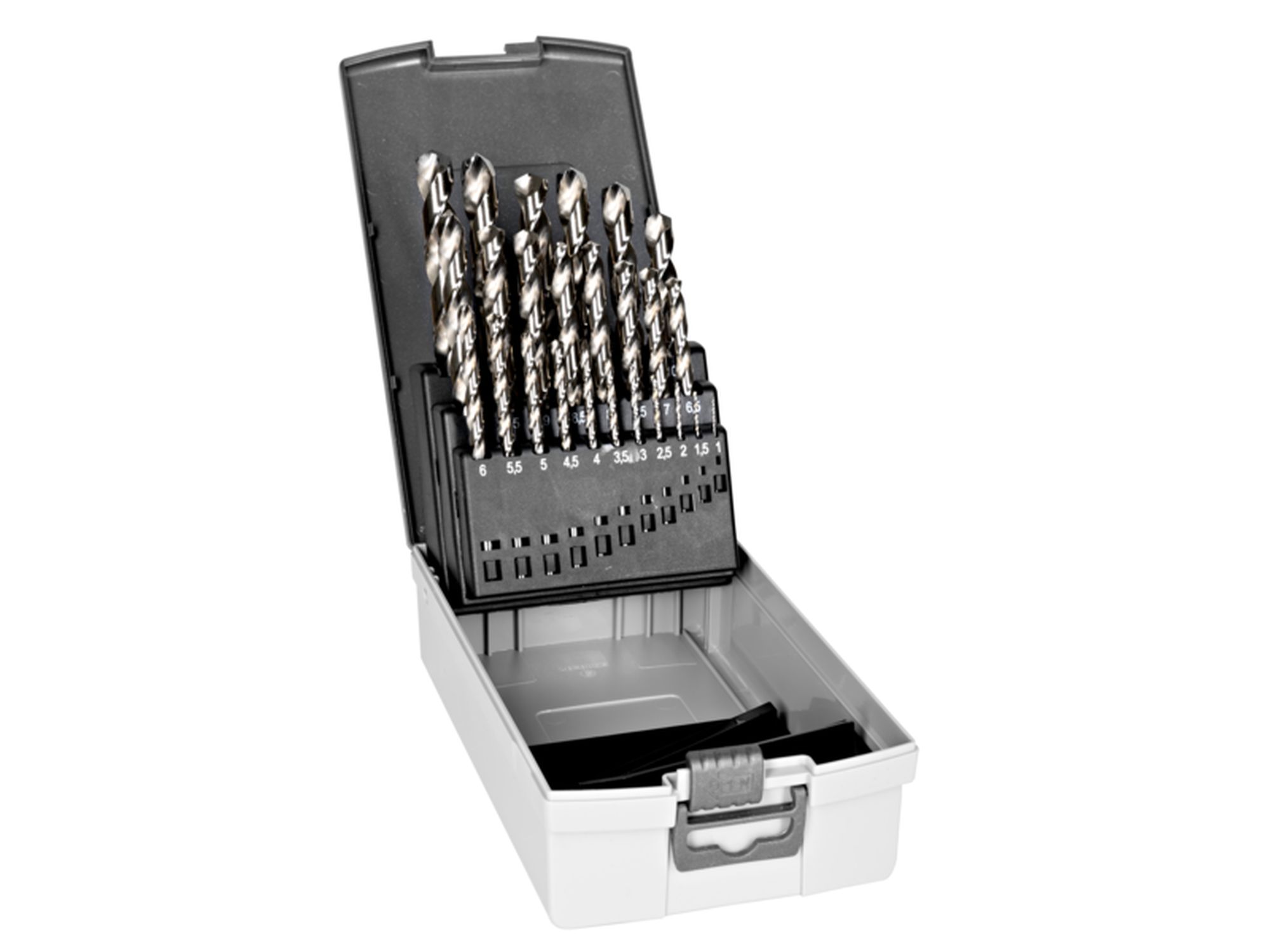 Juego de brocas HSS-G para metal (25 piezas)