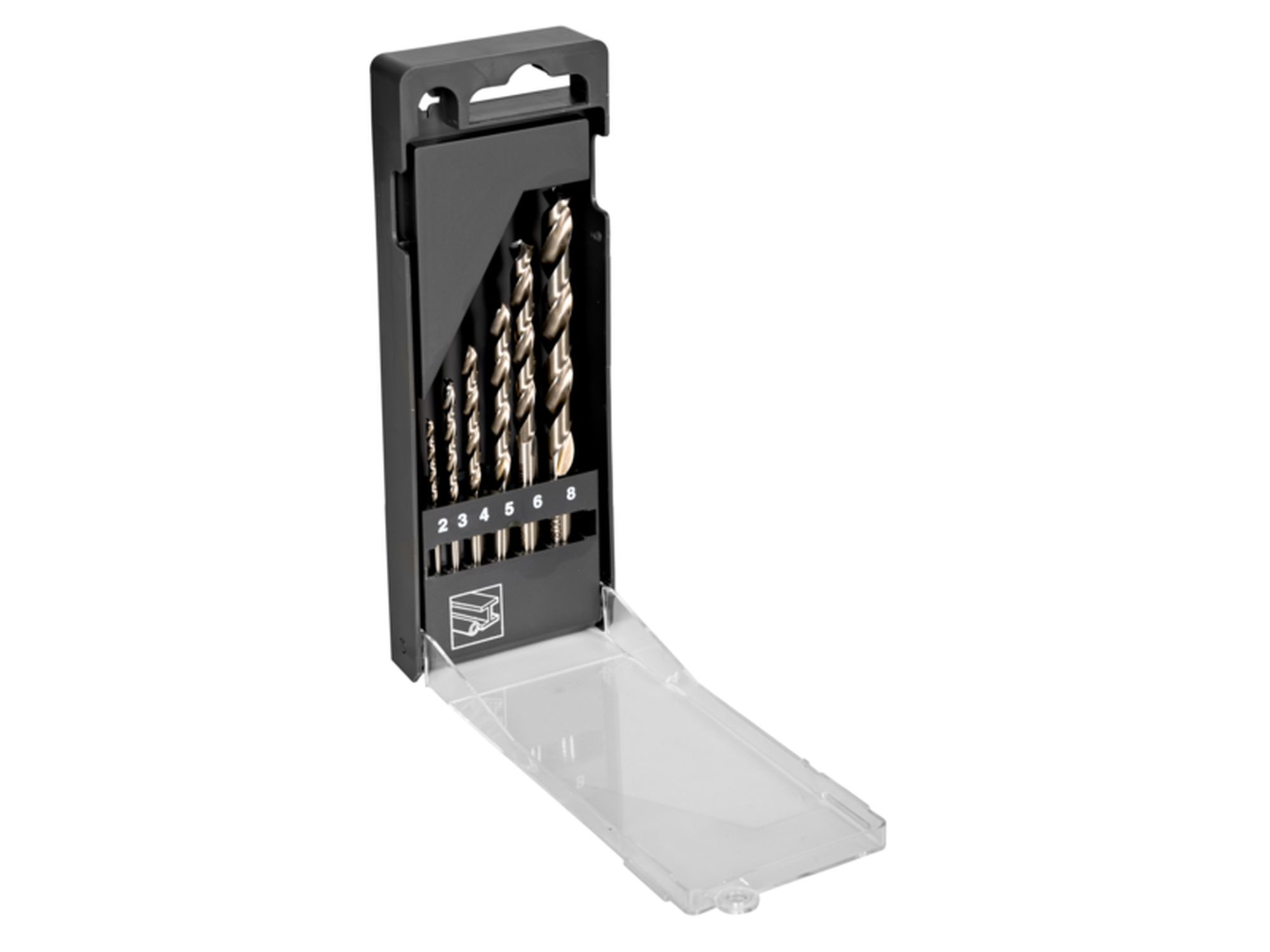 Juego de brocas HSS-G para metal (6 piezas)