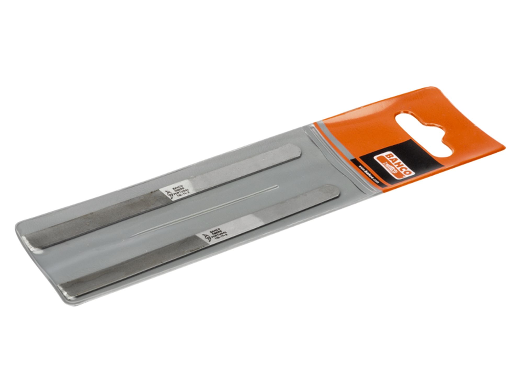 Lima de contacto plano, corte suave, sin mango, 110 mm